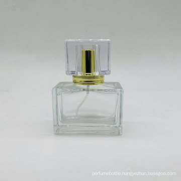 Free Sample 30Ml Empty Clear Glass Perfume Pump Spray Bottle